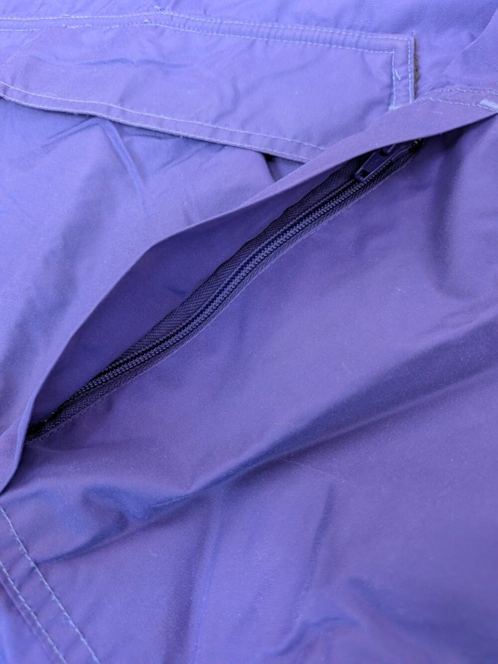 Vintage 90s Columbia Purple Neon Pink Pullover Anorak Jacket Medium Gorpcore - Picture 7 of 11